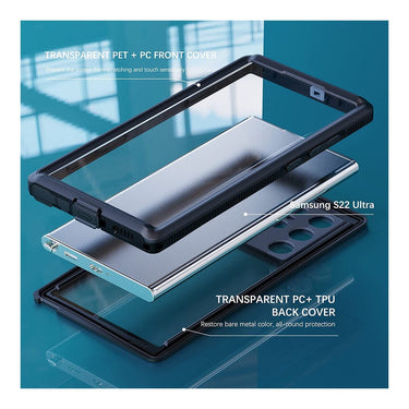 Waterproof Case +IP68 Fit for Samsung Galaxy S22 Ultra